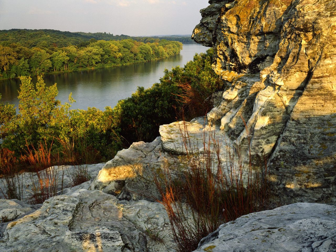 Foto: Castle Rock State Park, Illinois