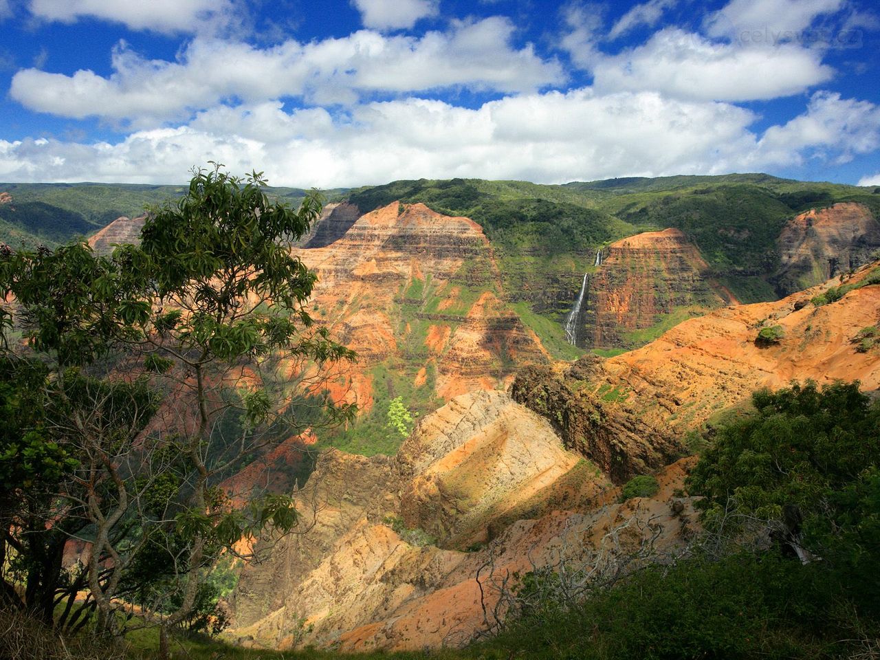 Foto: Grand Canyon Of The Pacific, Waimea Canyon, Kauai, Hawaii