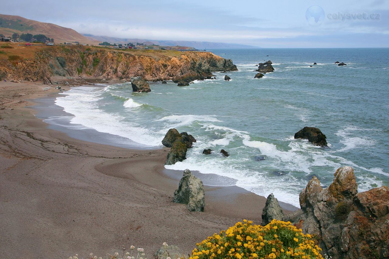 Foto: Schoolhouse Beach, Bodega Bay, California