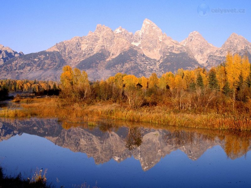 Foto: Grand Reflection, Grand Teton National Park, Wyoming