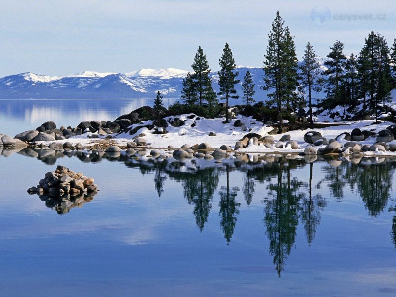 Foto: Lake Tahoe In Winter, Nevada