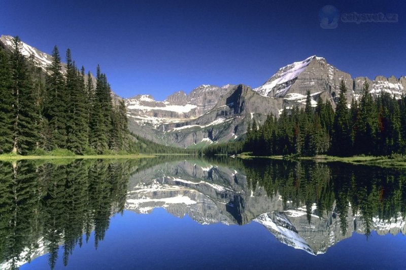 Foto: Lake Josephine And Mount Gould, Glacier National Park, Montana