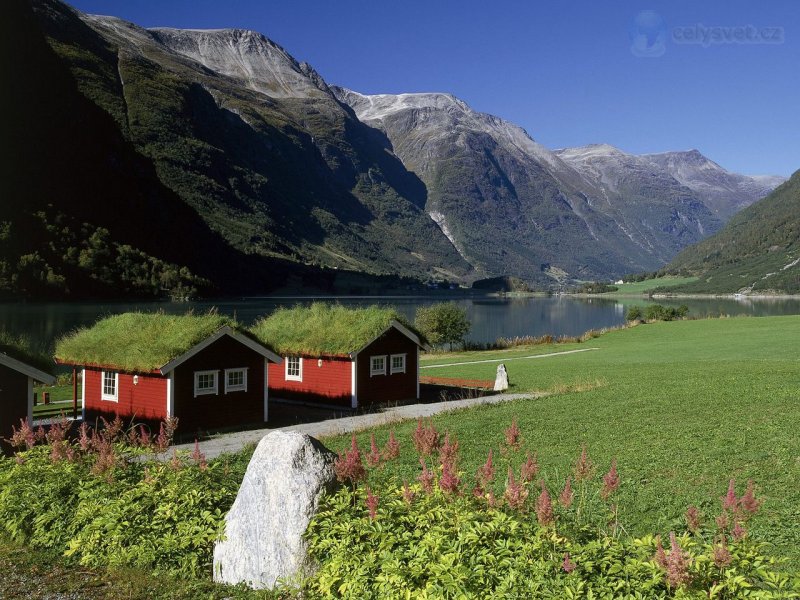 Foto: Lakeside Homes, Oldenvatnet, Norway